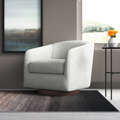 Fauteuil demi-tonneau pivotant Bennett