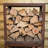 RedFire Firewood Storage "Hodr" Rust