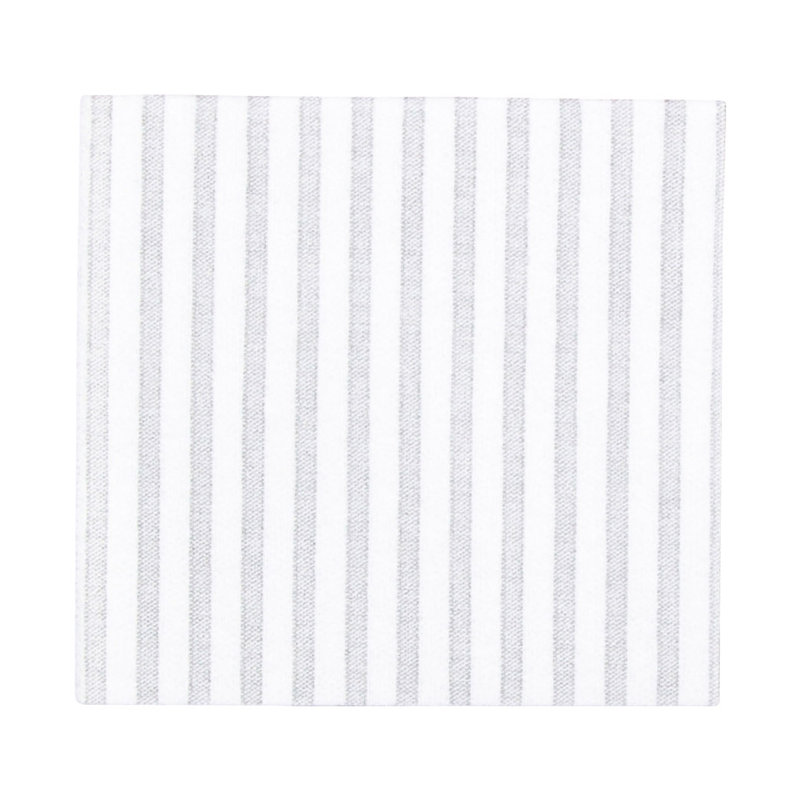 Papersoft Capri Cocktail Napkins, Light Gray