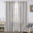 Semi Sheer Grommet Linen Chris Stripe Patterned Curtains-410756930-405033865