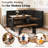 Deral 5 – Person Modern Solid Wood Corner Breakfast Nook Dining Set with Hidden Storage