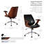 Smythe Langley Street Ergonomic Desk Chair-1196993061