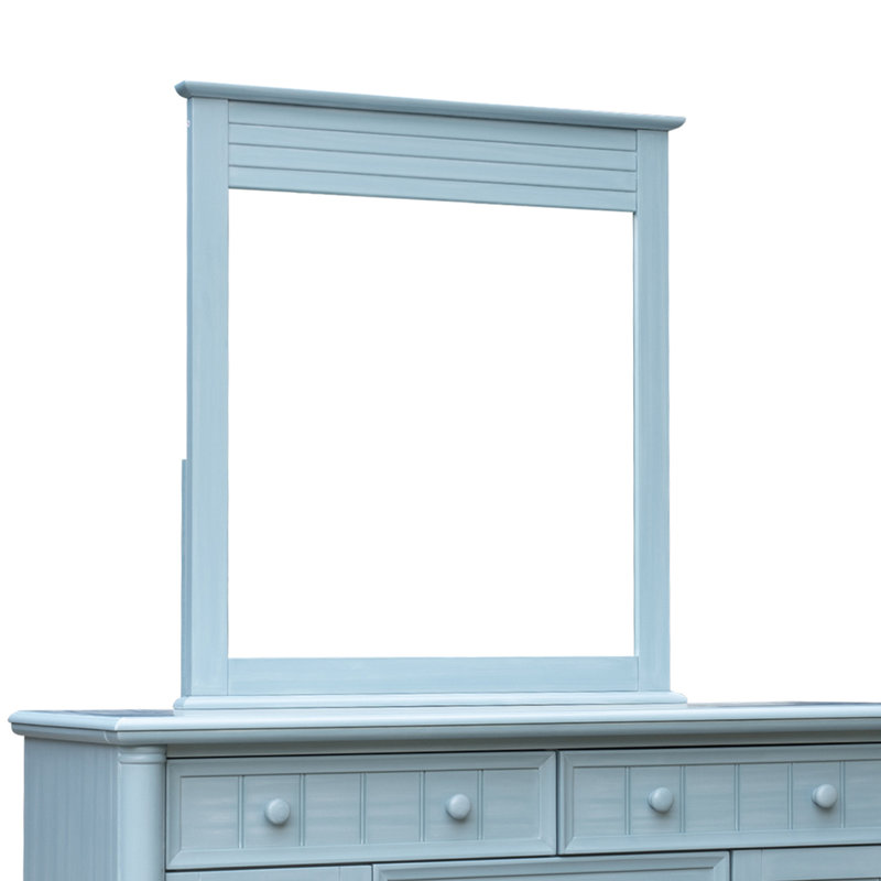 Beachfront Friedrich Dresser Mirror, Ocean Blue