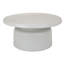 Table support pour plante Ricca, métal, plateau rond, base piédestal-104149442-104149440