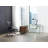 Rio L-Shaped Glass Top Executive Desk