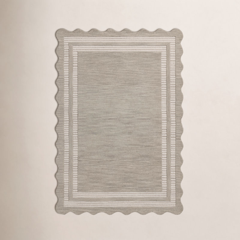 Tapis brouillard / ivoire Chris Loves Julia x Loloi Scottie, Rectangle 2 pi 3 po x 3 pi 9 po