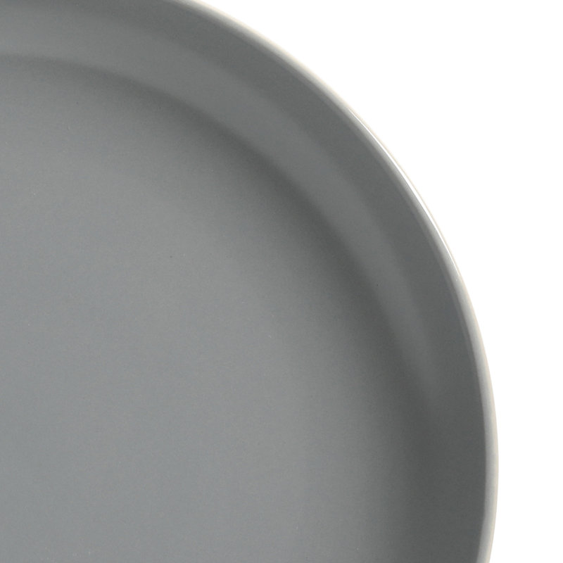 Rockaway 12 Piece Dinnerware Set, Grey