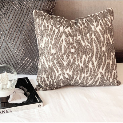 Square Velvet Pillow Cover & Insert