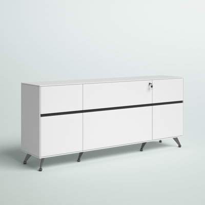 Waldrup 2 - Drawer Filing Credenza by Upper Square