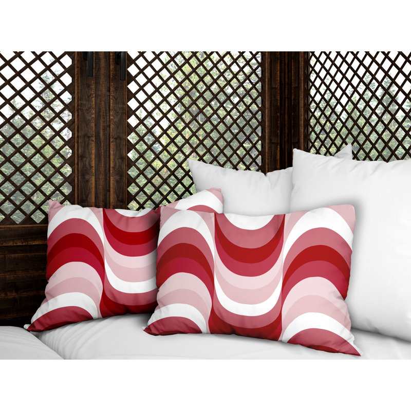  Coussin intérieur / extérieur Lumbar, Rouge