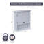 Dorset 27"W x 29"H Wall Mounted Bath Storage Cabinet with Two Doors and Open Shelf
