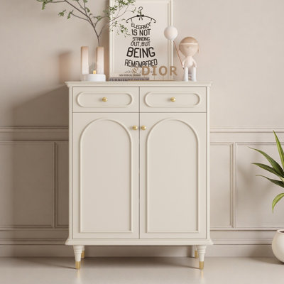 American style romantic storage shoe cabinet