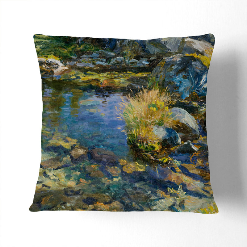 Alpine Pool Scatter Cushion, 55cm H x 55cm W x 20cm D