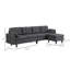 Canapé modulaire réversible en lin 50,4 po-664502502