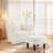 Chenille Swivel Accent Chair with Ottoman-1778469386