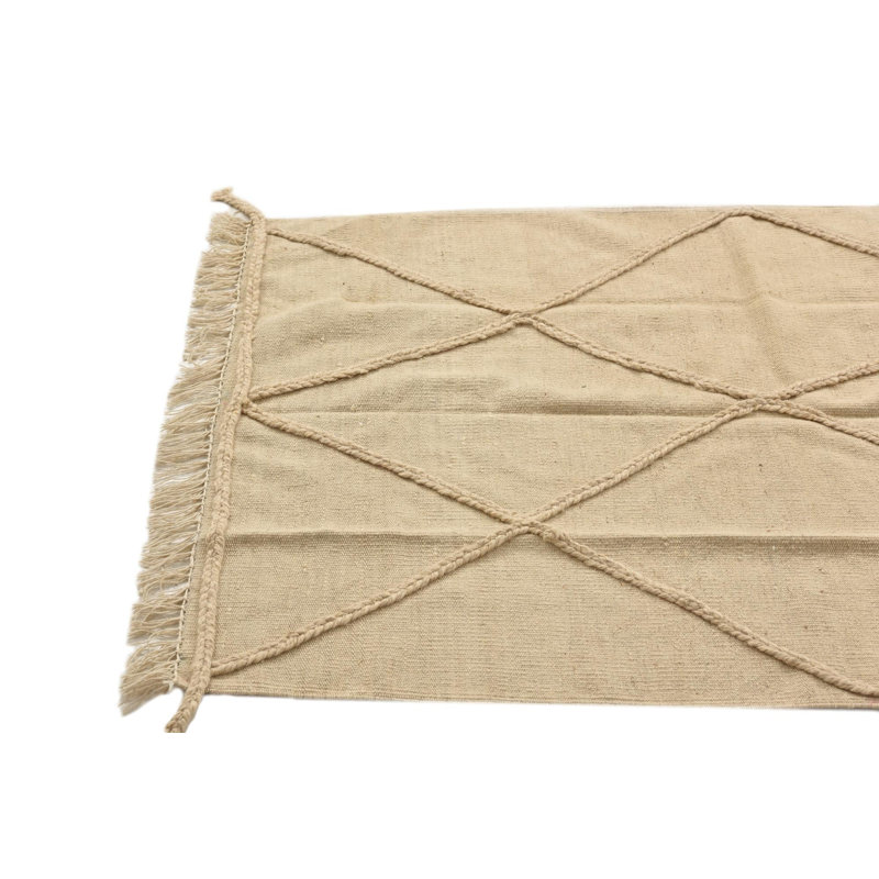 Tapis ivoire Ottilie