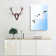 Seagulls In Flight In Abstract - Wrapped Canvas Print
