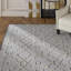Tapis ivoire / gris intérieur / extérieur Ocilla-16769274