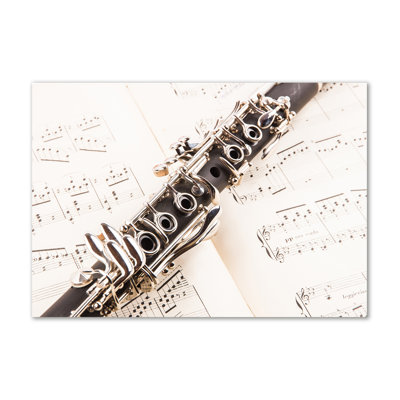 Clarinet - Wrapped Canvas Print