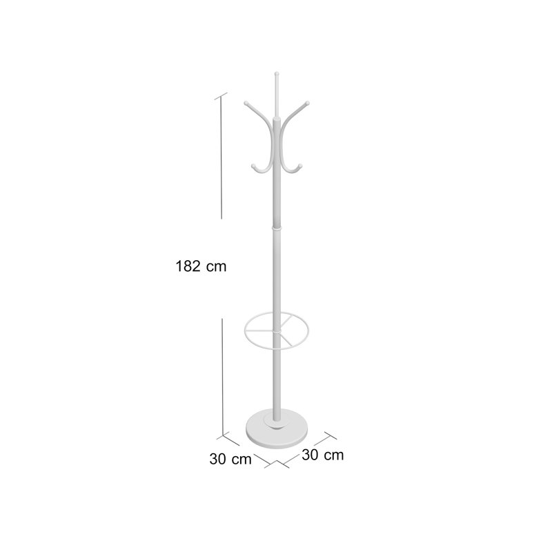 Metal Freestanding Coat Rack