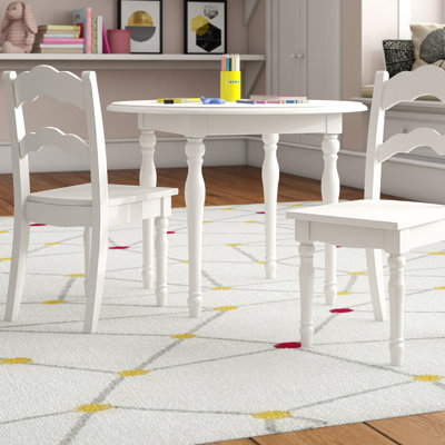 Charlie Kids 3 Piece Table and Chair Set