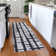 Premium Machine Washable Prisco Black Rug
