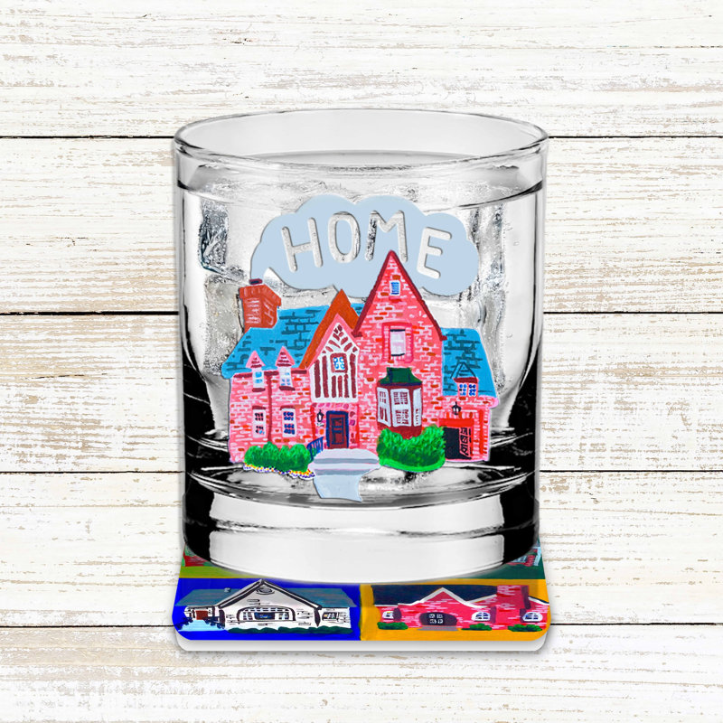  Home - Ensemble de bougies et sous-verres en cèdre à la vanille