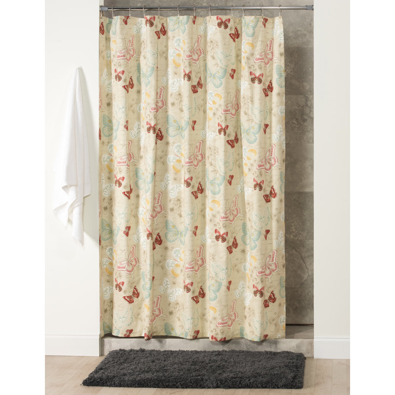 Rideau de douche en coton