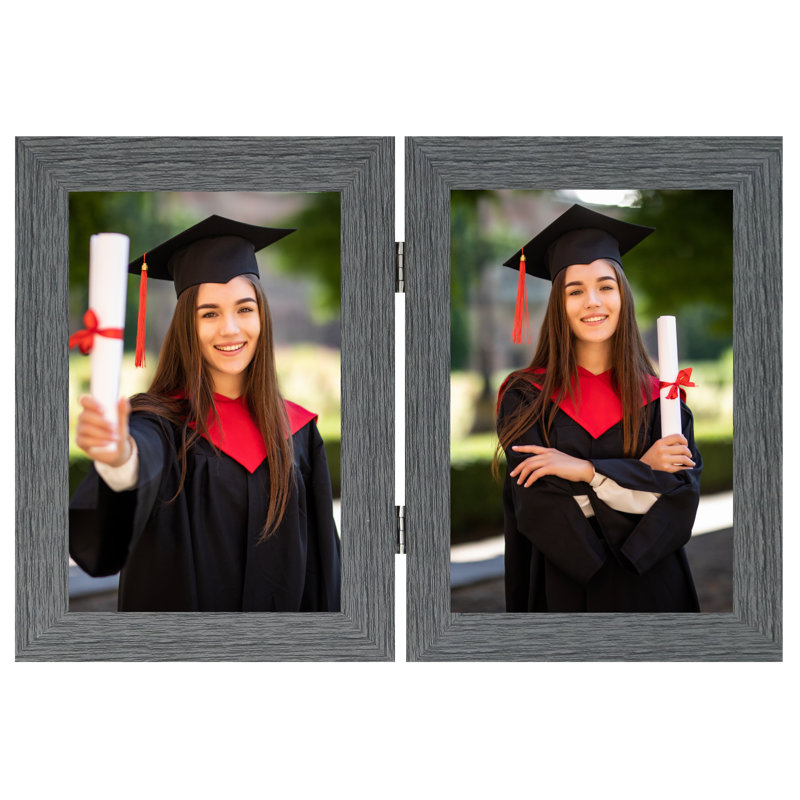 Single Picture Frame, Dark Grey