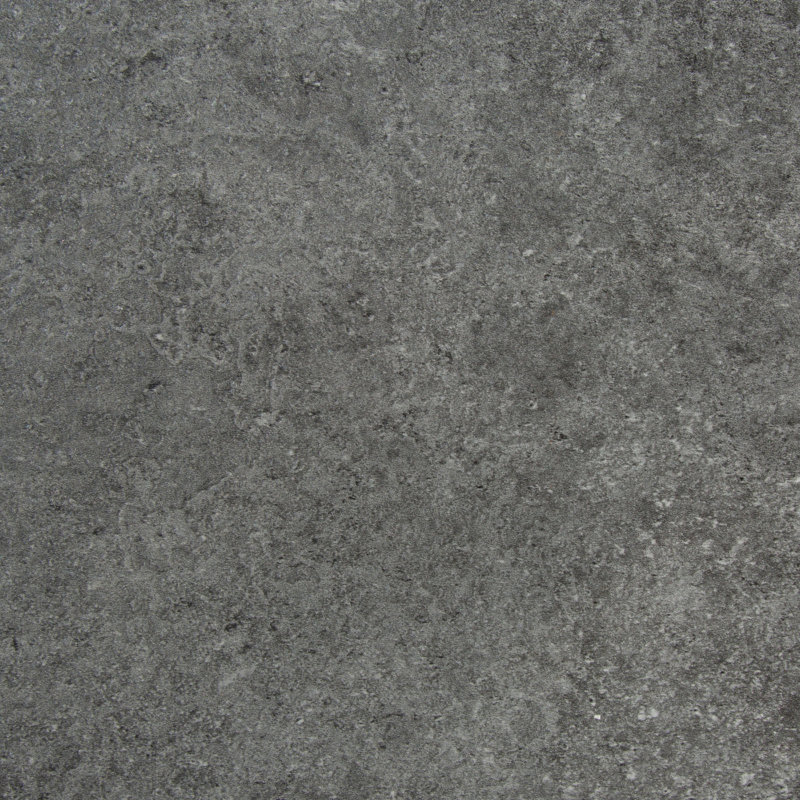 Table d'appoint, en forme de C, bout, côté, collation, salon, chambre à coucher, stratifié gris, métal noir, contemporain, moderne