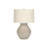 25" Table Lamp in Concrete Cream