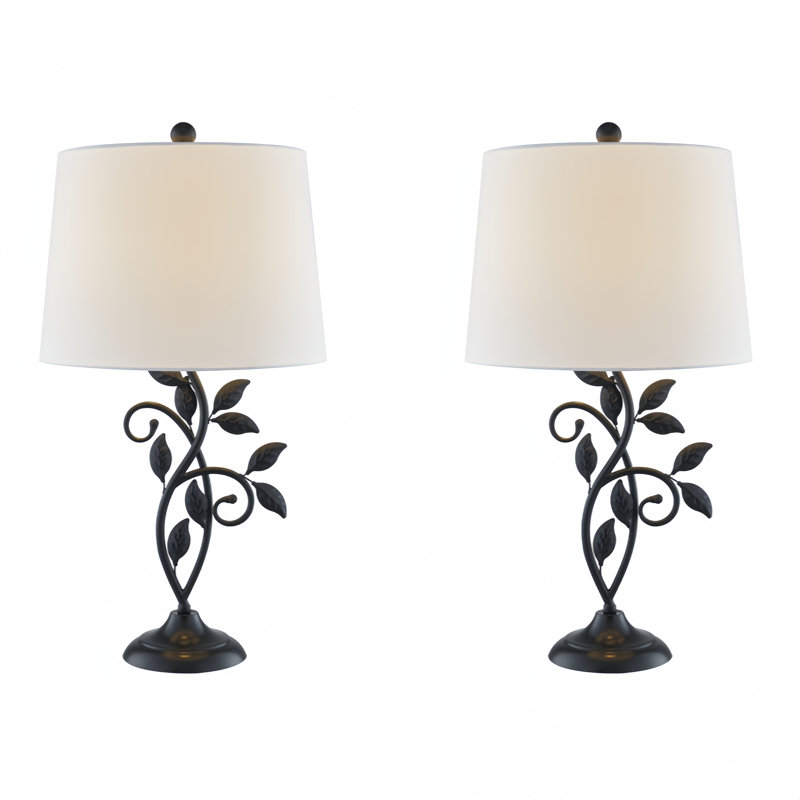Grinstead Metal Table Lamp, Oatmeal