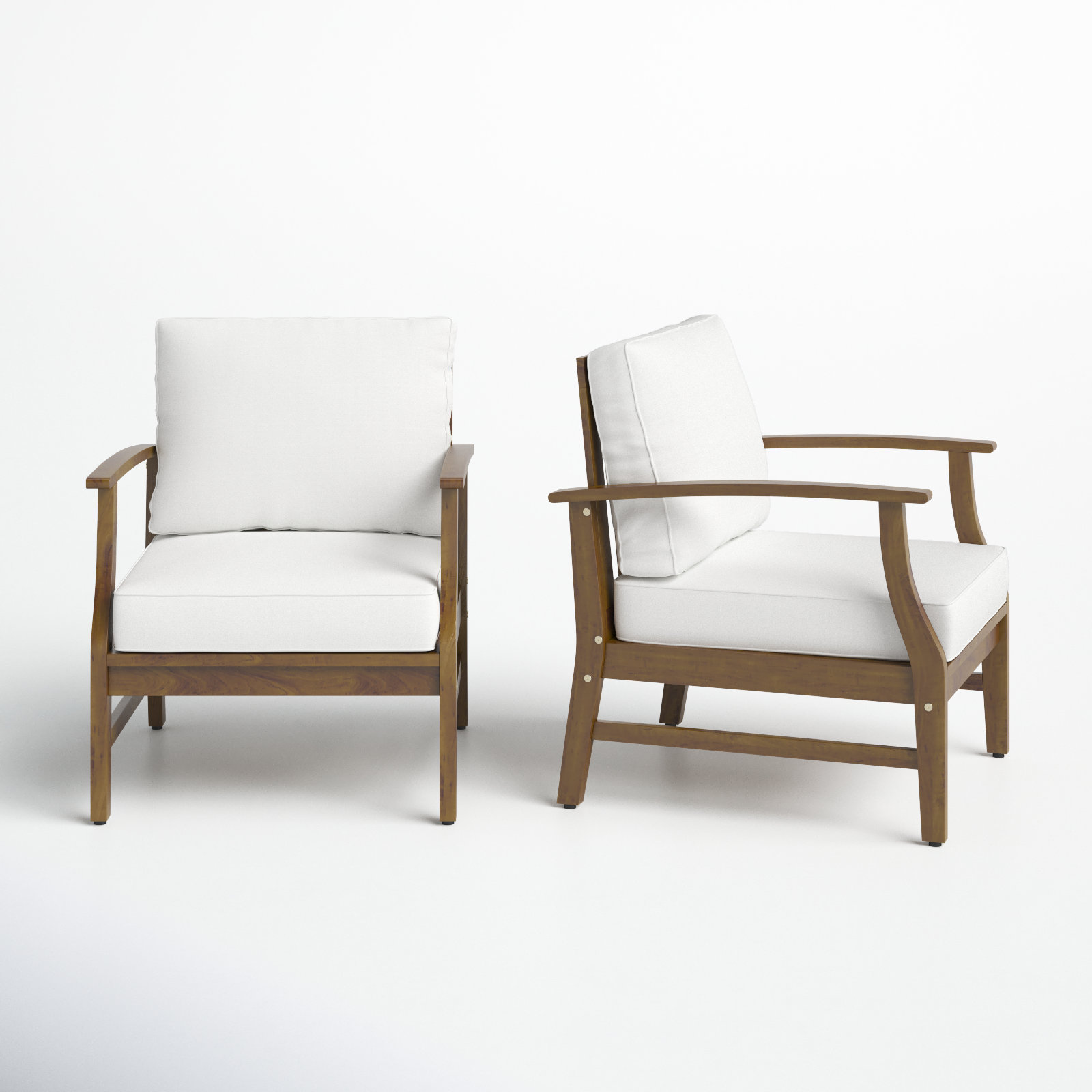 Birch Lane™ Saybrook Patio Chair with Cushions & Reviews | Wayfair