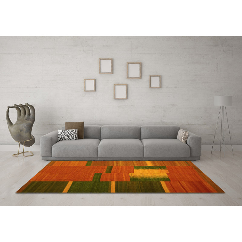 Heinrihs Performance Geometric Indoor Rug, Round 8'