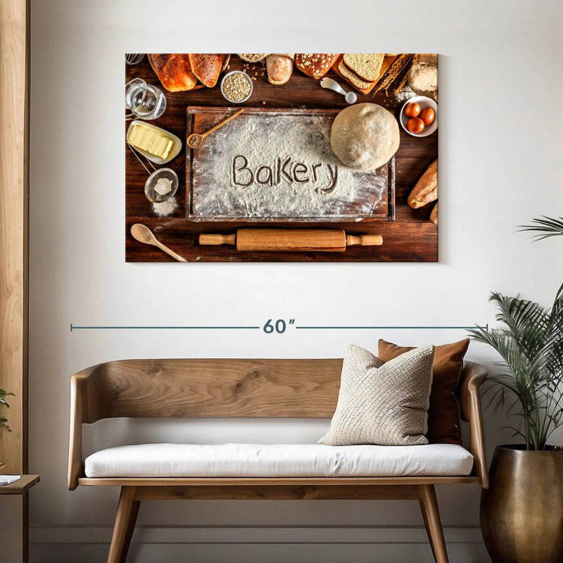 Bakery Baking, 30" H x 45" W