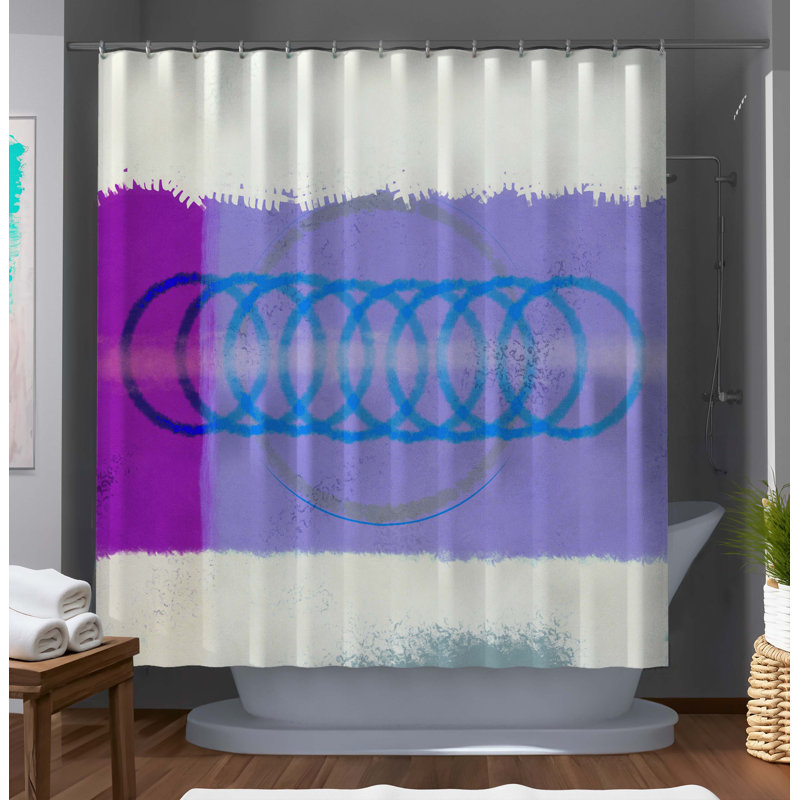 Rideau de douche abstrait Daukas