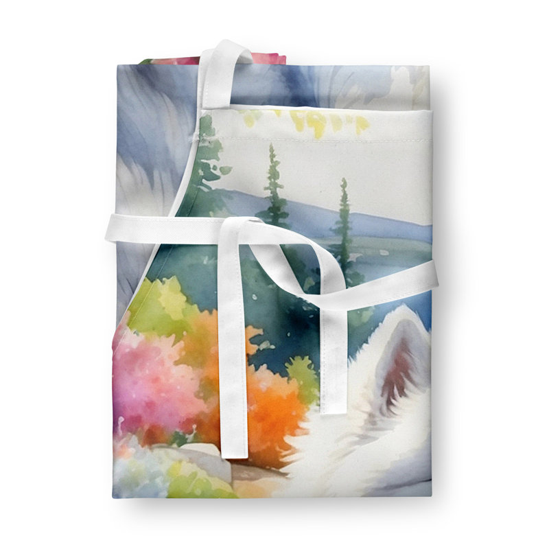 Floral Bib Apron