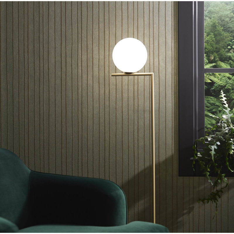 Purity 33cm x 70cm Wallpaper Roll, Green