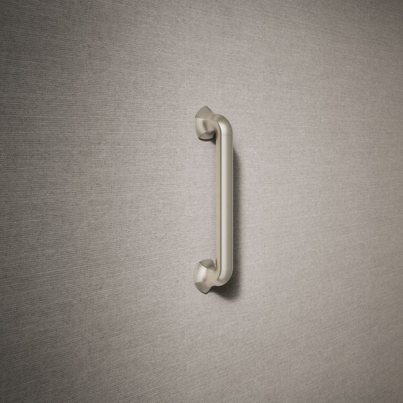 Occasion Grab Bar, 12", Vibrant Brushed Nickel