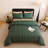 Comforter Set Geometric Bedding Set 3 Pieces Strips Grid Comforter Set-115712542-115712538