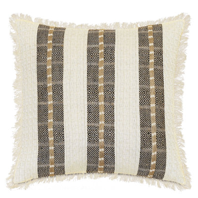 Kimahri Fringed Throw Pillow