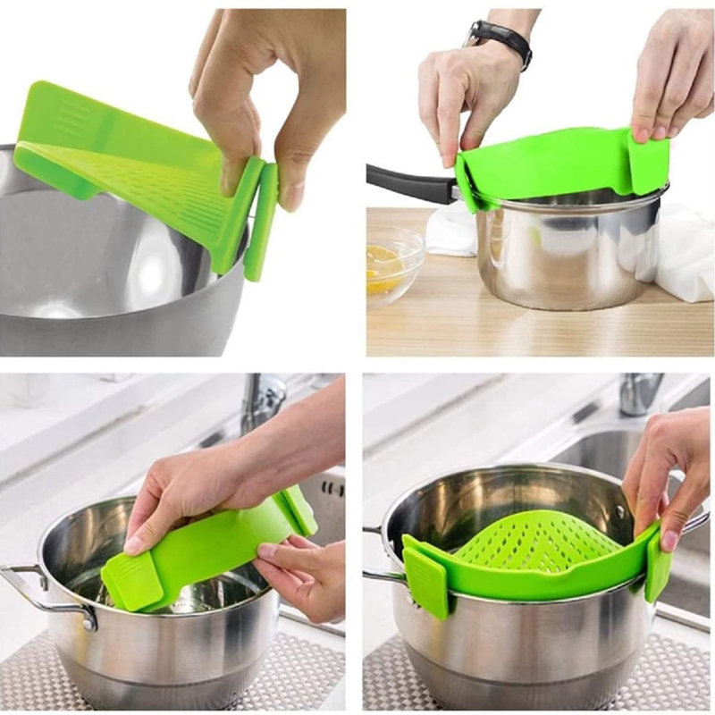 Passoire de cuisine de 3 po x 4 po x p 2 po tagco Snap’n
