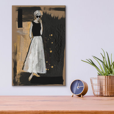 «Glamour 1» par Alicia Longley, art mural en verre acrylique