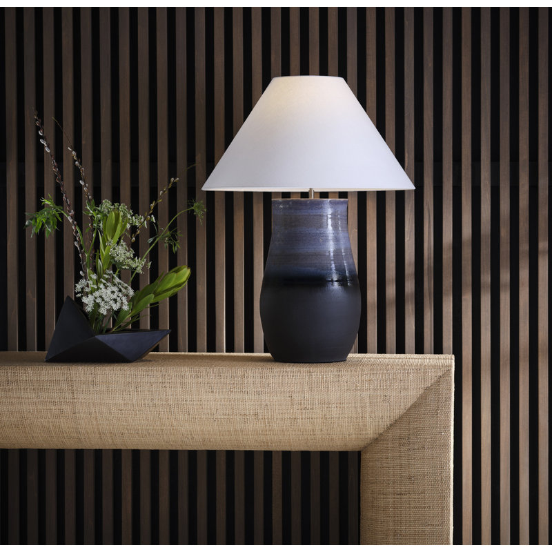 Origami Vase - Kuro, White Glaze