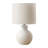 Lighting, 16"h, Table Lamp, Resin, Ivory / Cream Shade, Contemporary-172212084
