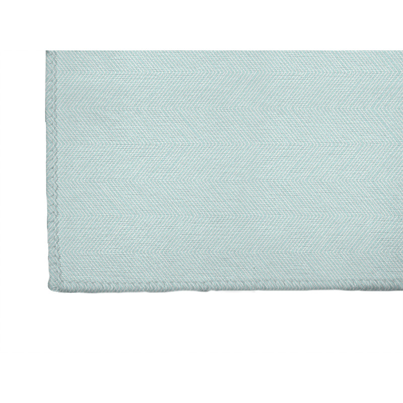 Tapis de bureau léger Chevy, L 7 pi x L 5 pi, Bleu clair