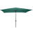 8 Piece Set, Weston Table with 6 Chairs, 10-Foot Rectangular Umbrella Green-90563804-122872626