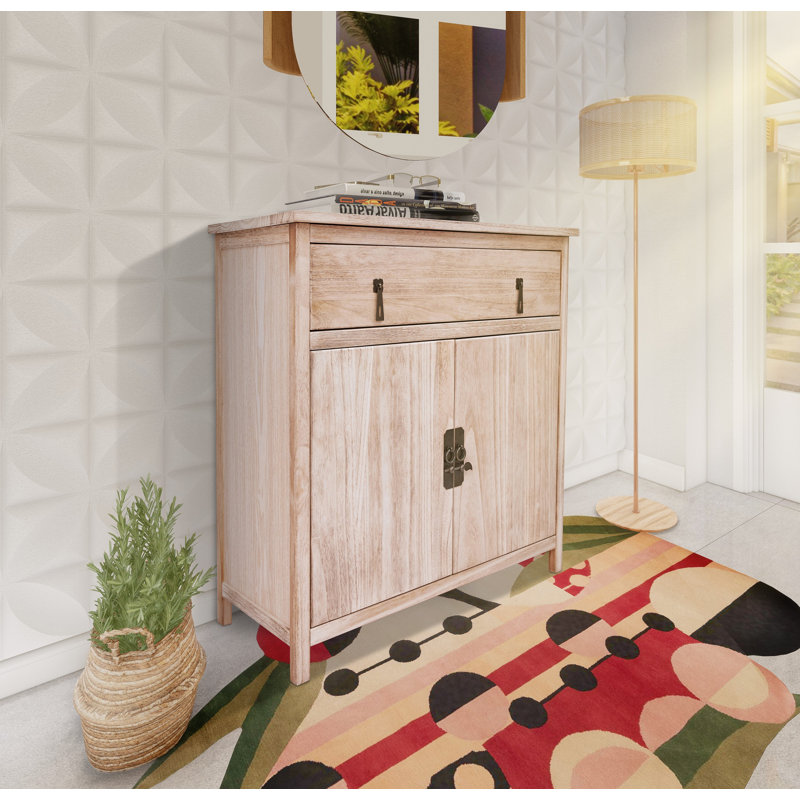 Jahn 85cm Solid Wood Sideboard