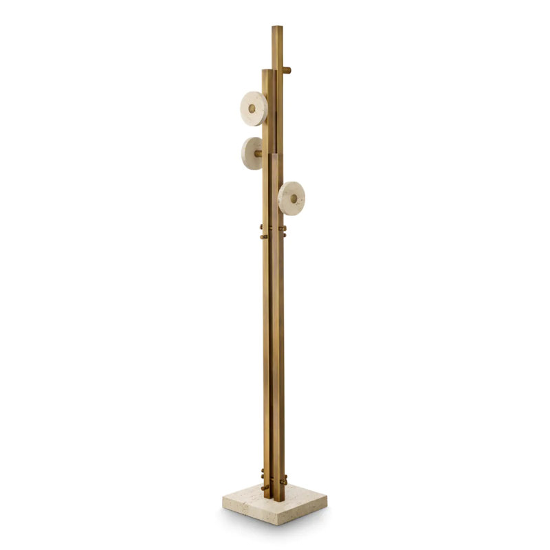 Metal Freestanding 4 - Hook Coat Rack