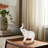 Minimalist Resin Elephant Figurine Object for Home Decor - Decorative Sculptural Statue Accent for Table, and Living Room Decorations-1098426754-1098426758